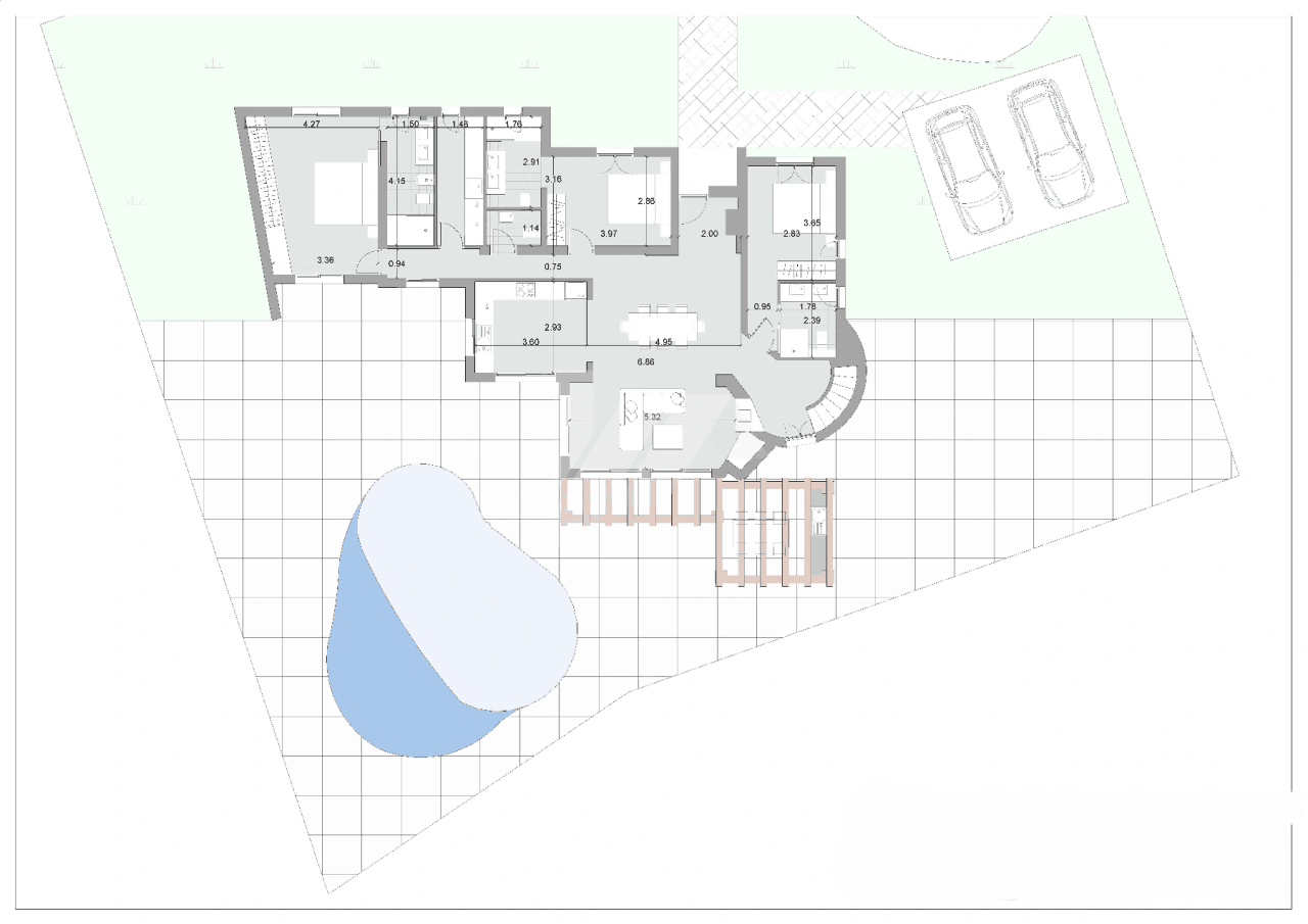 Villa mit Panoramablick auf das Meer zu verkaufen in Moraira, Costa Blanca.