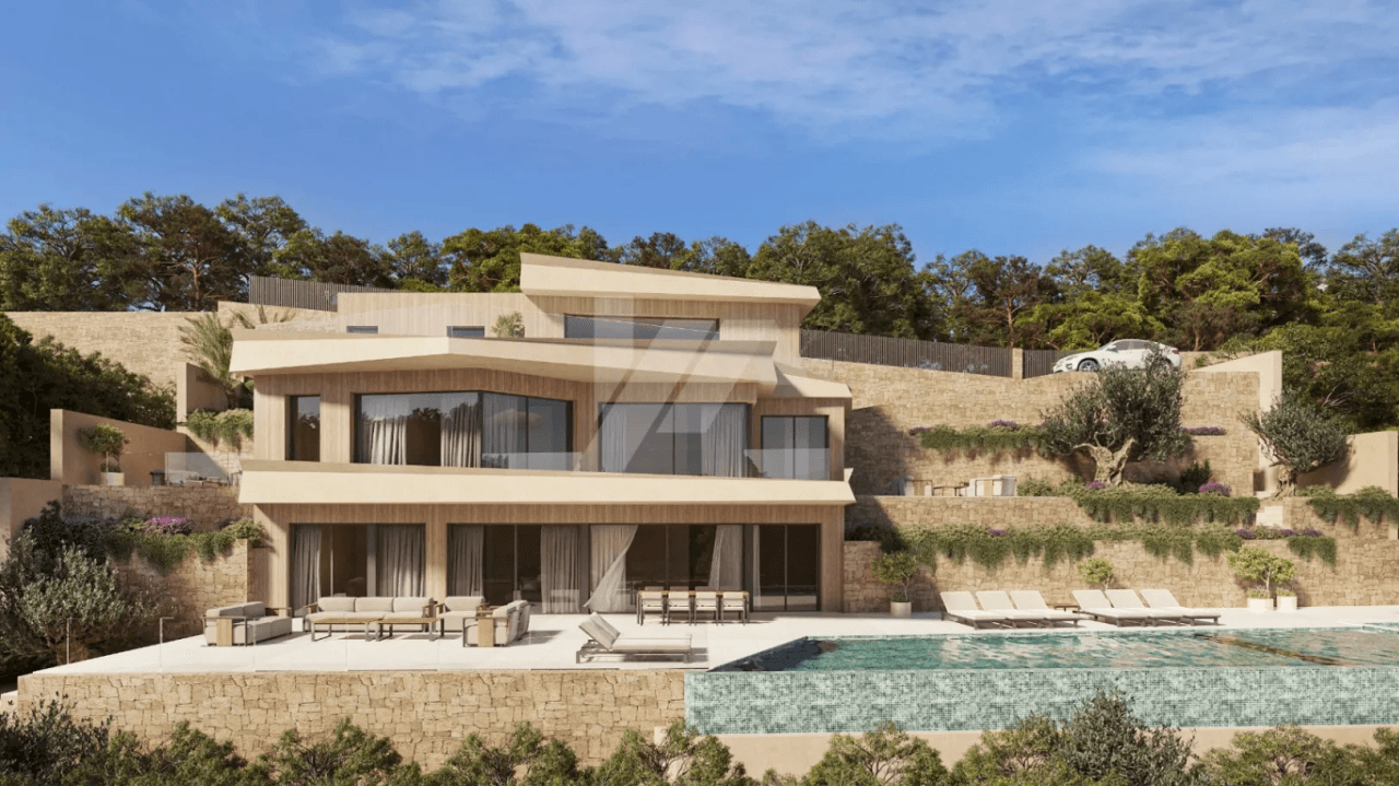 Unique exclusive villa for sale in Benissa costa, costa blanca.