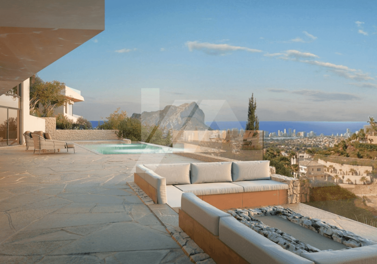 Luxury new build villa for sale in Benissa Coast, costa blanca.