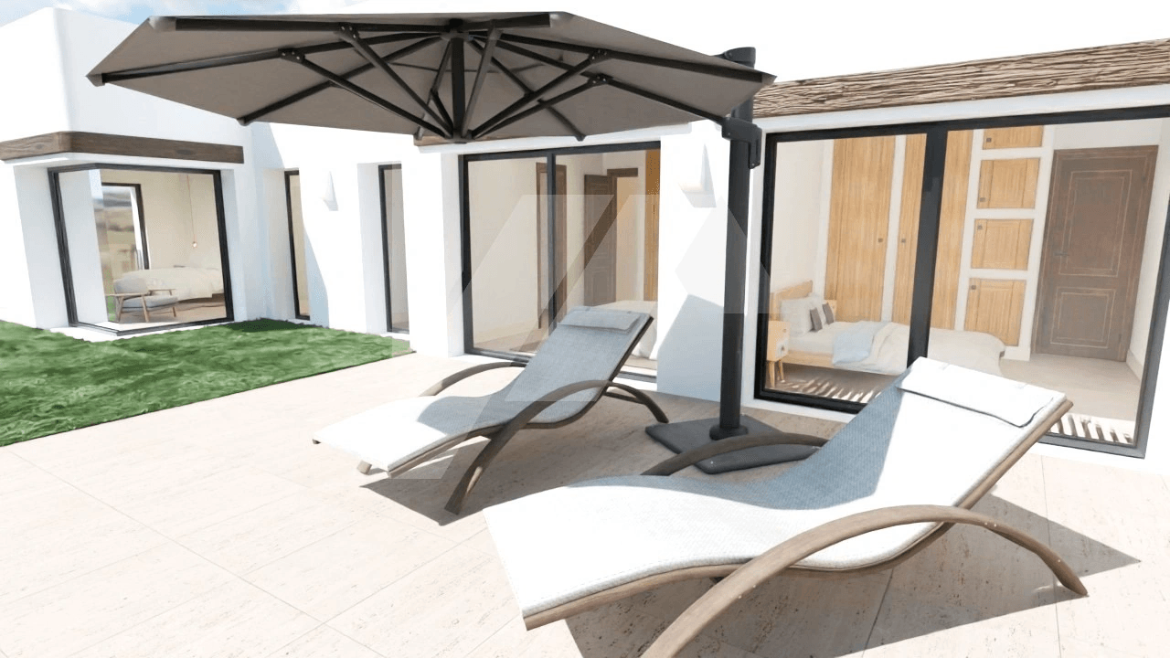 Villa im ibizenkischen Stil zu verkaufen in Javea, Costa Blanca.