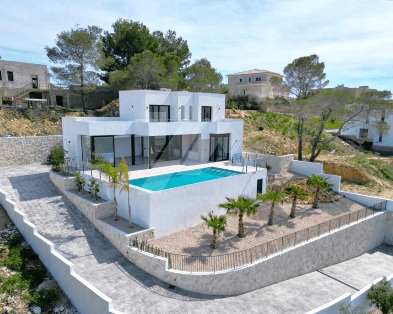 Moderne Villa zu verkaufen in Calpe, Costa Blanca.