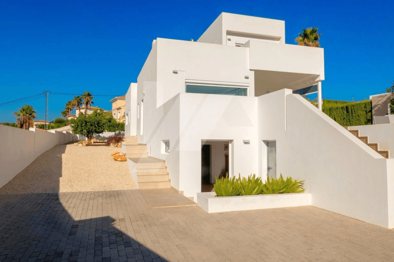 Villa zu verkaufen in Calpe, Costa Blanca.