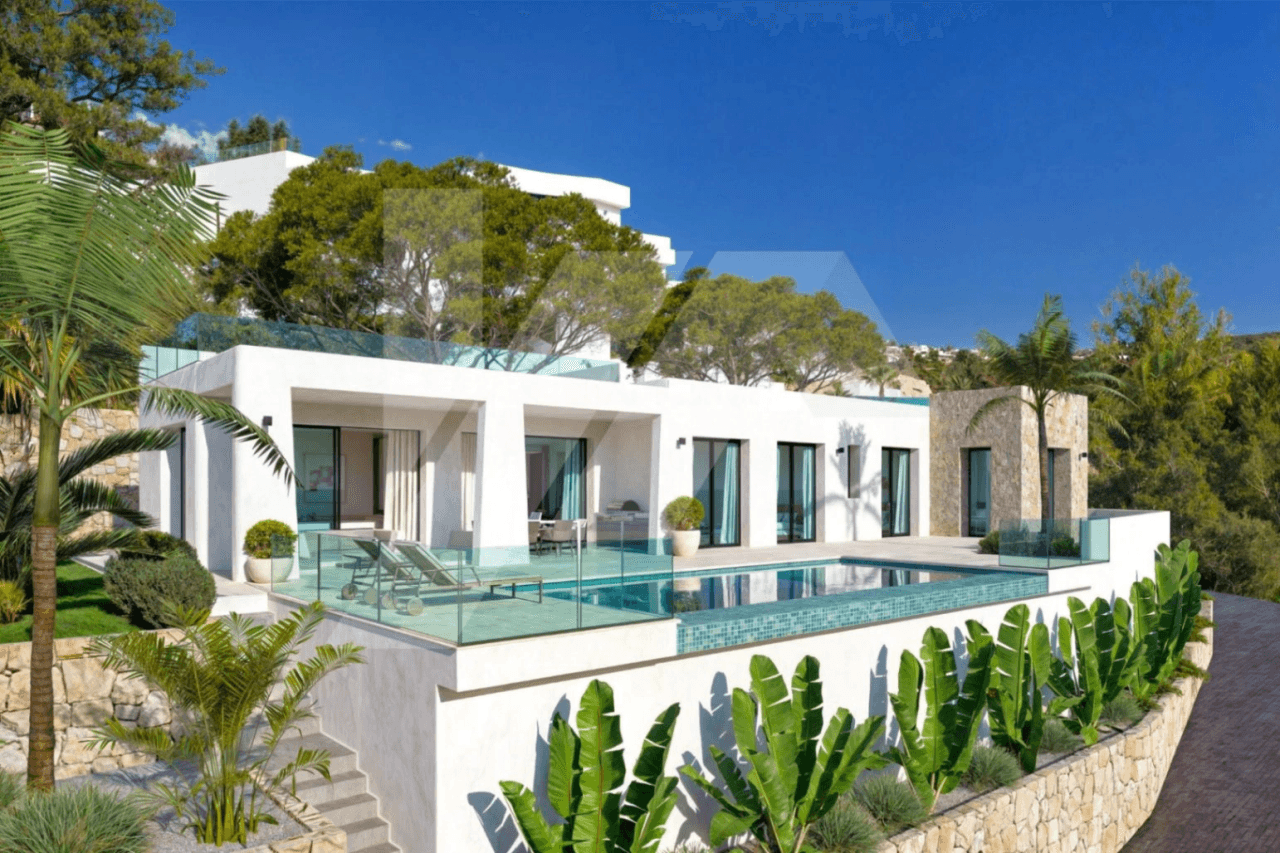 Luxusvilla zu verkaufen in Calpe, Costa Blanca.