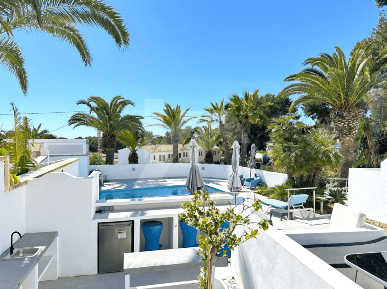Villa mit Meerblick zum Verkauf in Moraira, Costa Blanca.