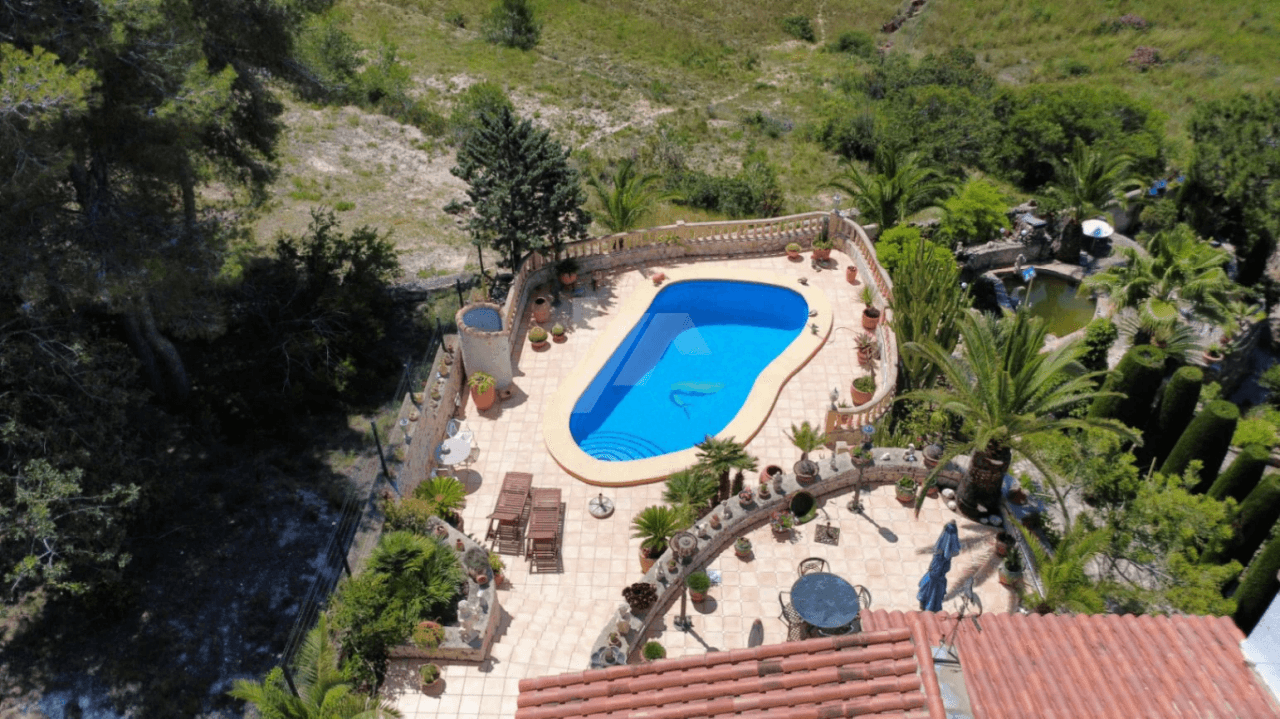 Villa zum Verkauf in Moraira, Costa Blanca.