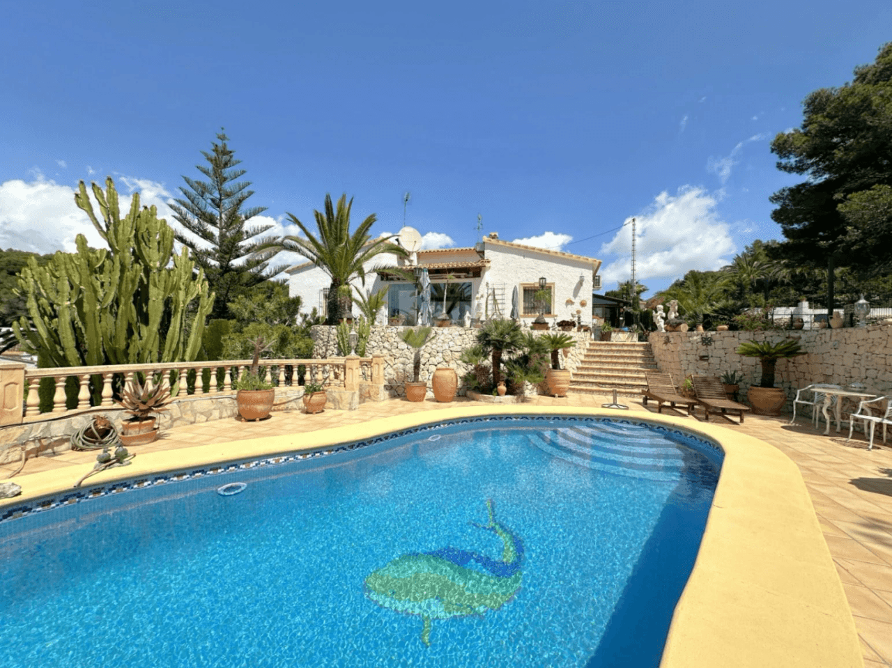 Villa zum Verkauf in Moraira, Costa Blanca.