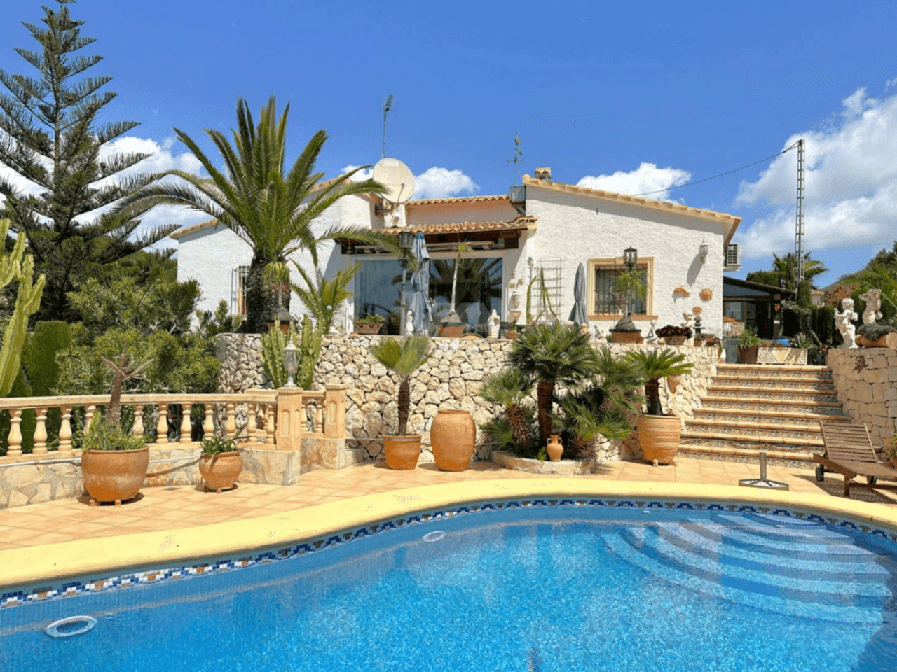 Villa zum Verkauf in Moraira, Costa Blanca.