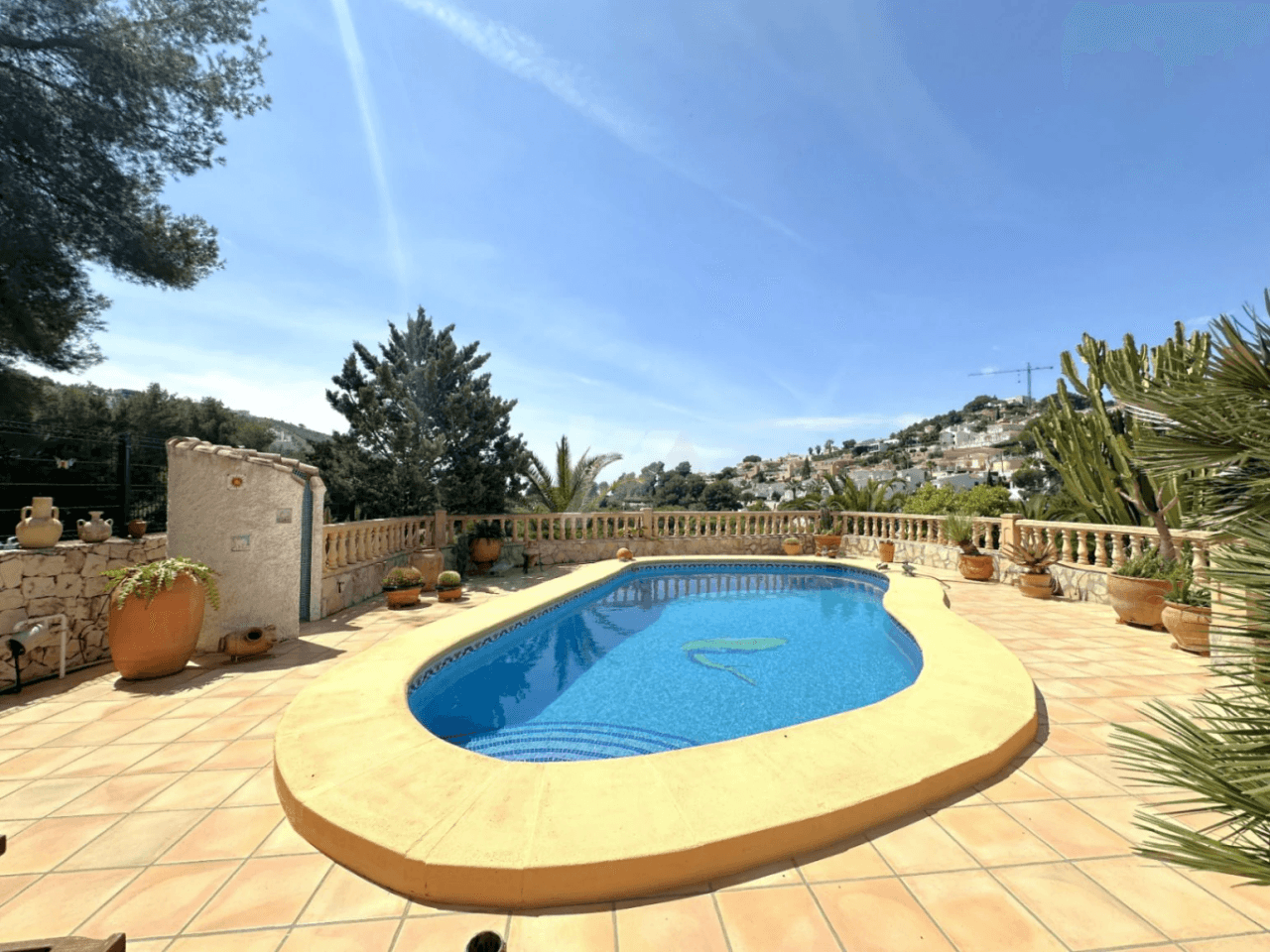 Villa zum Verkauf in Moraira, Costa Blanca.
