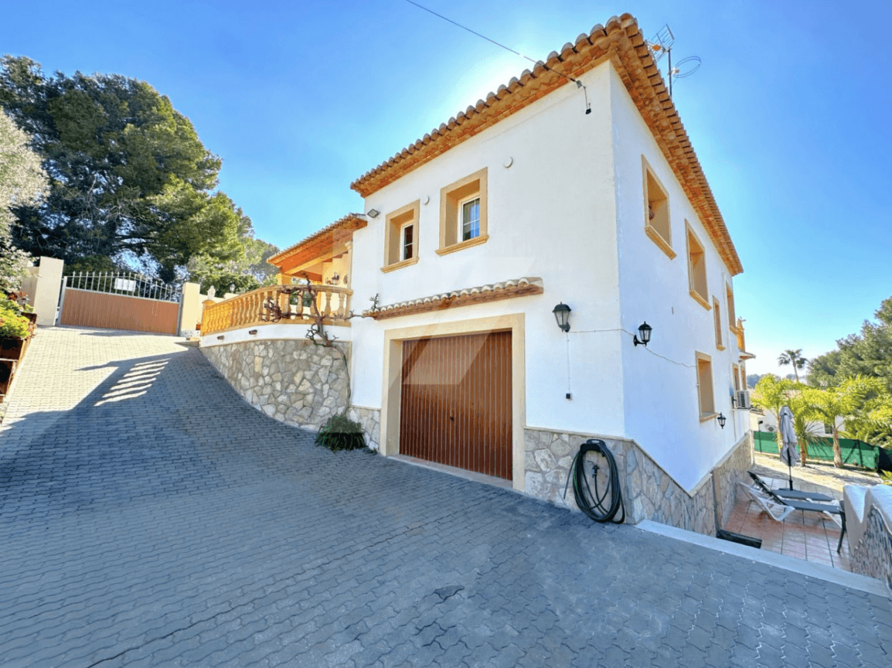 Mediterrane Stilvilla zum Verkauf in Benissa, Costa Blanca.