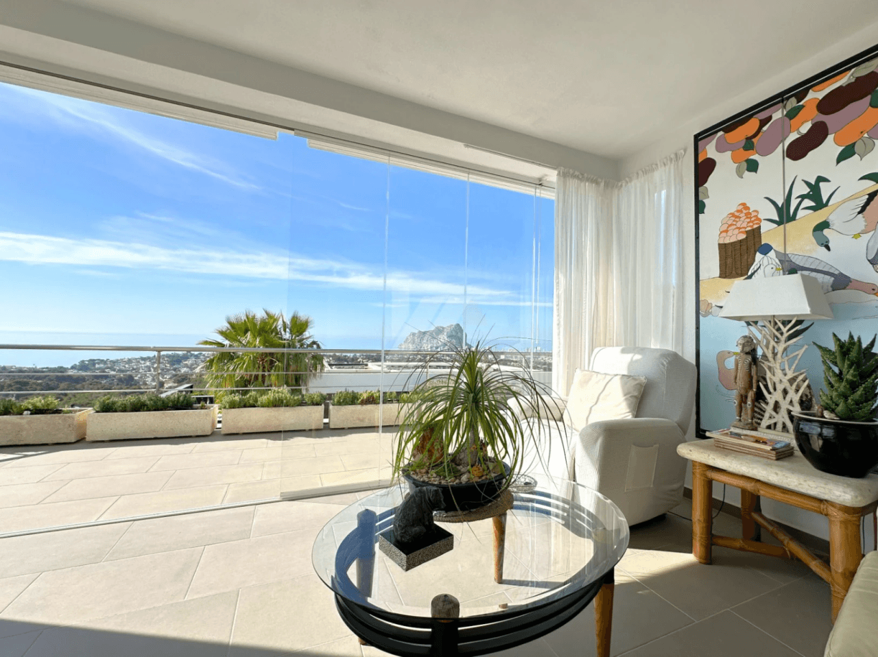 Villa de lujo con vistas panorámicas en Calpe. Costa Blanca.