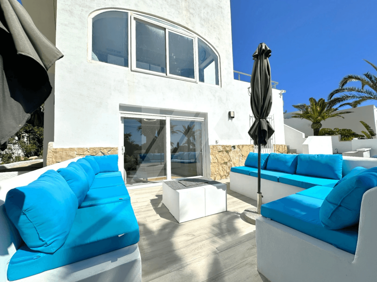 Villa with sea views for sale in Moraira, Costa Blanca.