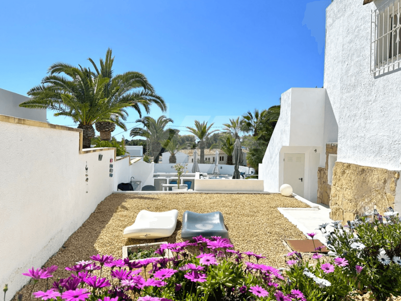 Villa with sea views for sale in Moraira, Costa Blanca.