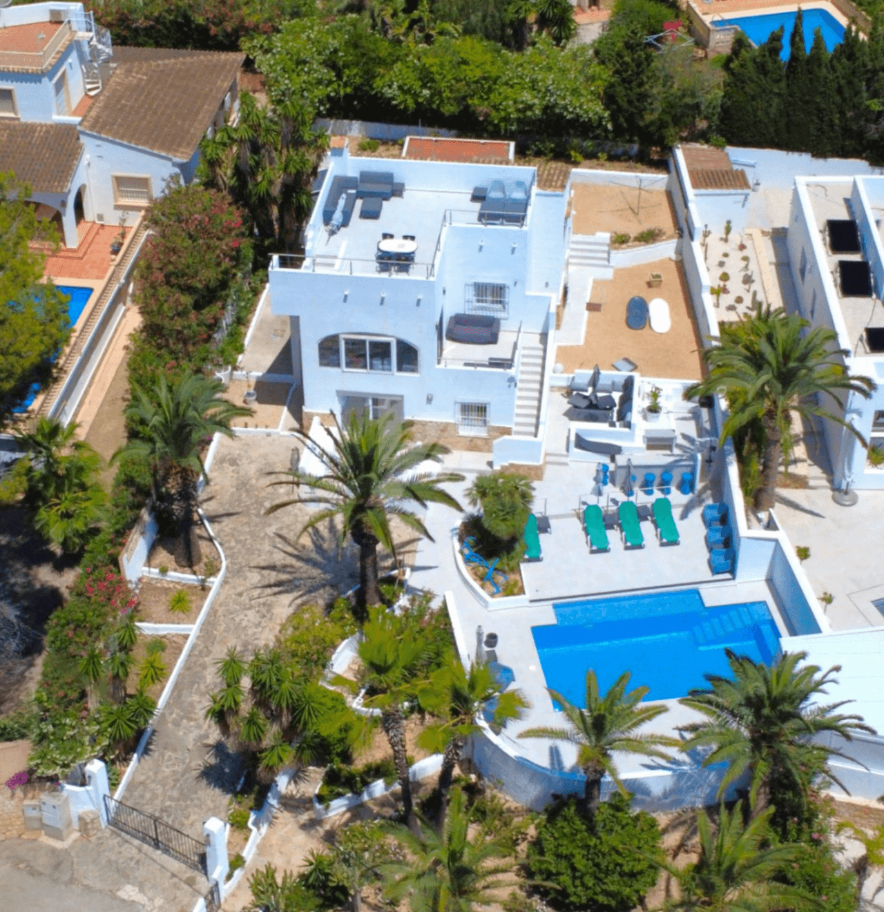 Villa with sea views for sale in Moraira, Costa Blanca.