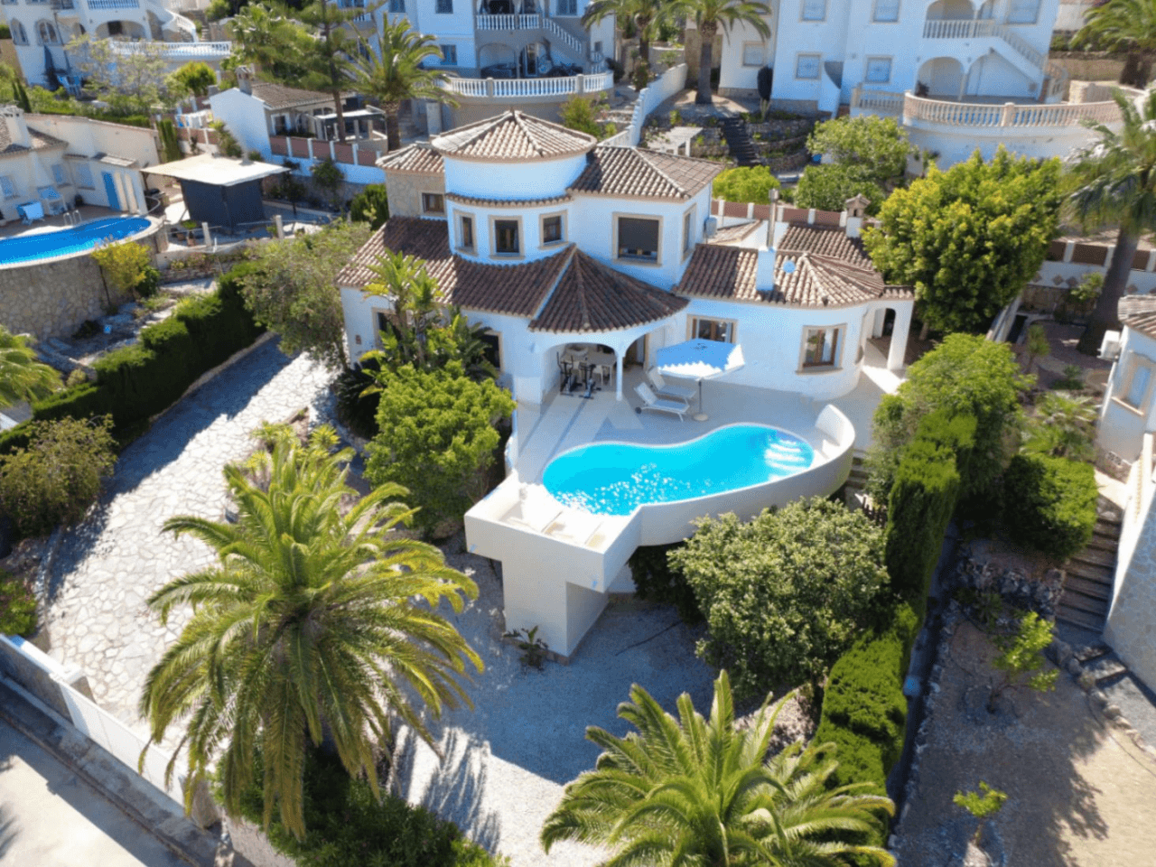 Renovated Mediterranean Villa with Ibiza Charm in Benitachell.