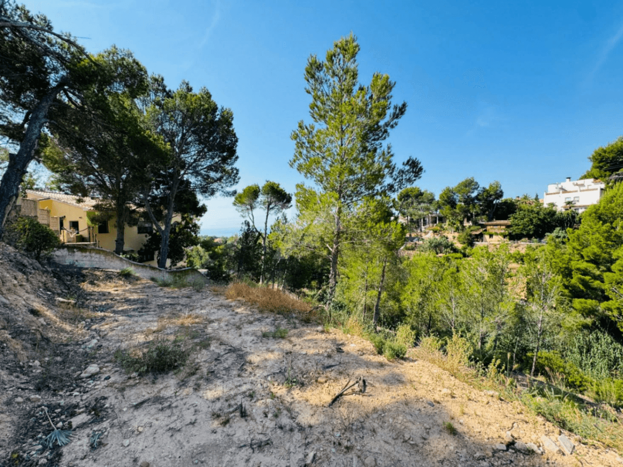 Plot for sale in Altea, Costa Blanca.