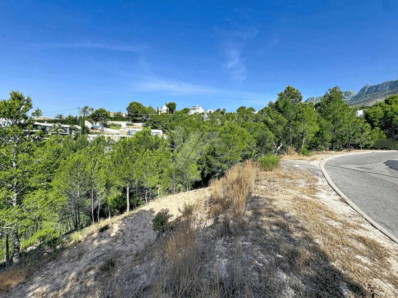Plot for sale in Altea, Costa Blanca.